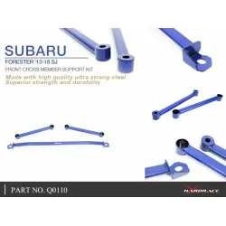 Kit di supporto traversa anteriore Hardrace Q0110 Subaru Forester - 