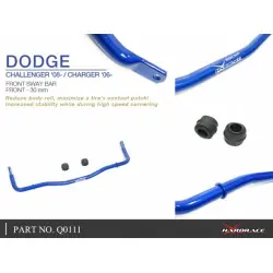 Hardrace Q0111 Front Sway Bar Dodge Challenger, Charger - 