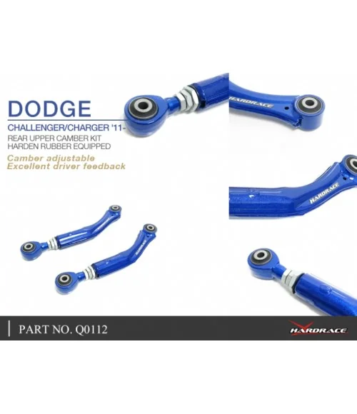 Hardrace Q0112 Rear Upper Camber Kit Dodge Challenger, Charger - 
