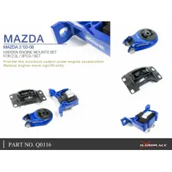 Hardrace Q0116 Supporto motore indurito Mazda 3 - 