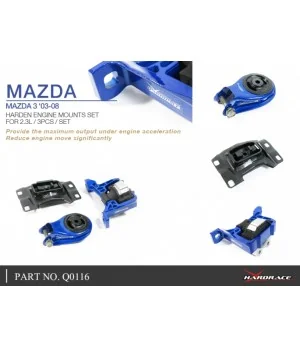Hardrace Q0116 Harden Engine Mount Mazda 3 - 