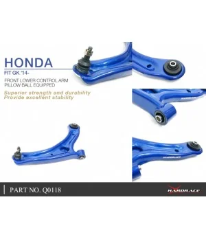Hardrace Q0118 Front Lower Control Arm Honda City, Fit - 