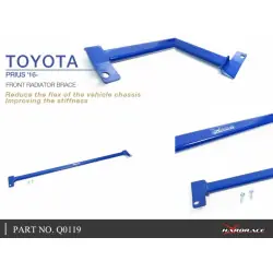 Hardrace Q0119 Front Radiator Brace Toyota Prius - 