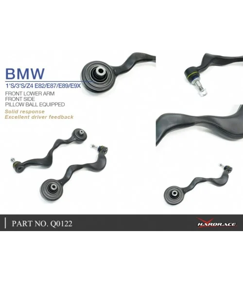 Hardrace Q0122 Front Lower Arm - Front Bmw 1 Series, 3 Series, Z4 - 
