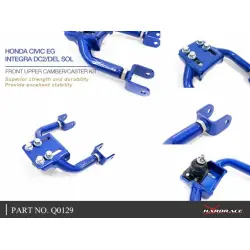 Hardrace Q0129 Front Upper Arm Honda Civic, Crx, Integra - 