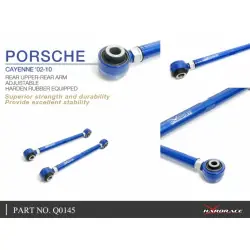 Hardrace Q0145 Braccio superiore posteriore regolabile Audi Q7, Porsche Cayenne, Volkswagen Touareg - 