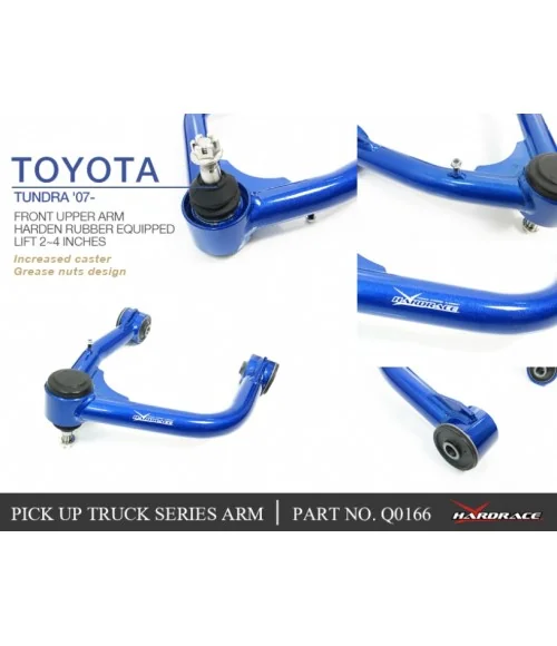 Hardrace Q0166 Front Upper Arm Toyota Tundra - 