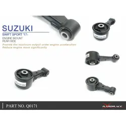 Hardrace Q0171 Supporto motore posteriore Suzuki Swift - 
