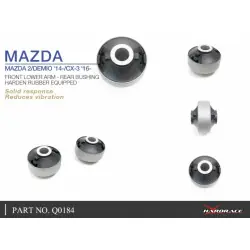 Hardrace Q0184 Braccio inferiore anteriore - Boccola posteriore Mazda 2, CX-3 - 
