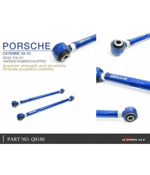 Hardrace Q0188 Rear Toe Kit Audi Q7, Porsche Cayenne, Volkswagen Touareg - 