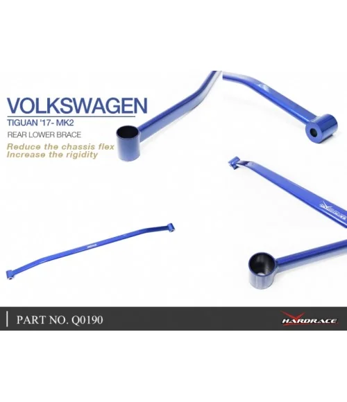 Hardrace Q0190 Rear Lower Brace Volkswagen Tiguan - 