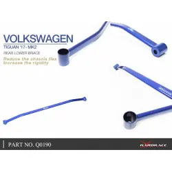 Hardrace Q0190 Supporto posteriore inferiore Volkswagen Tiguan - 