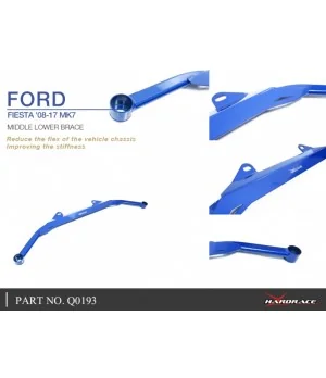 Hardrace Q0193 Middle Lower Brace Ford Fiesta - 