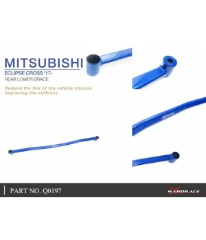 Hardrace Q0197 Rear Lower Brace Mitsubishi Eclipse cross - 