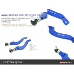Hardrace Q0208 Front High Angle Tension Rod Nissan - 
