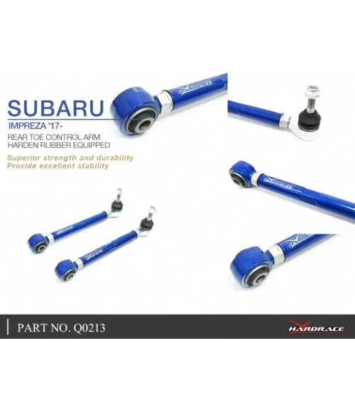Hardrace Q0213 Rear Toe Control Arm Subaru Impreza, XV - 