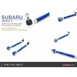Hardrace Q0214 Toe Control Arm posteriore Subaru Impreza, XV - 