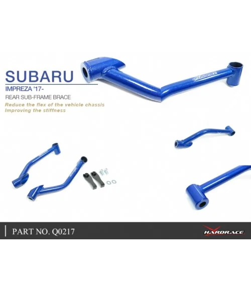 Hardrace Q0217 Rear Sub-frame Brace Subaru Forester, Impreza, XV - 