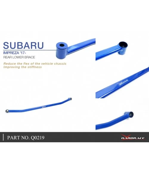Hardrace Q0219 Rear Lower Brace Subaru Forester, Impreza, XV - 