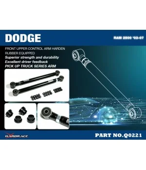 Hardrace Q0221 Front Upper Control Arm Dodge Ram - 
