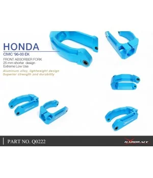 Forcella ammortizzatore anteriore Hardrace Q0222 Honda Civic - 