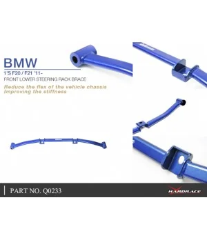 Hardrace Q0233 Front Lower Steering Rack Brace Bmw 1 Series, 3 Series - 