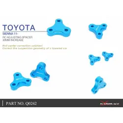 Hardrace Q0242 Geometry Correction Spacer Toyota Sienna - 