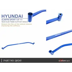 Hardrace Q0245 Rear Sub-frame Support Brace Hyundai Elantra - 