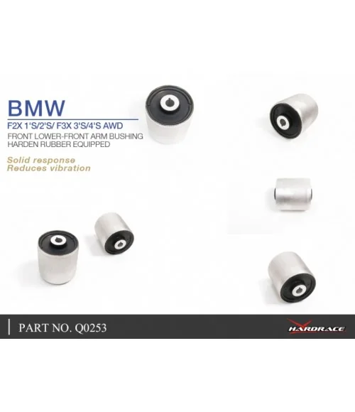 Hardrace Q0253 Front Lower-front Arm Bushing Bmw - 