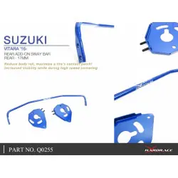 Barra stabilizzatrice posteriore aggiuntiva Hardrace Q0255 Suzuki SX4, Vitara - 