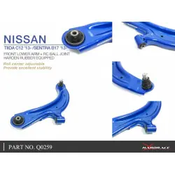 Hardrace Q0259 Rc Front Lower Control Arm Nissan Sentra, Tiida - 