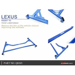 Hardrace Q0265 Front Lower Brace Lexus RX - 