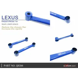 Hardrace Q0266 Rinforzo inferiore posteriore Lexus RX, Toyota Sienna - 