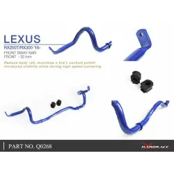 Barra stabilizzatrice anteriore Hardrace Q0268 Lexus RX - 