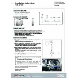 Hardrace Q0288 Rc Tie Rod End Infiniti, Nissan - 
