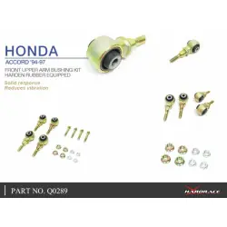 Hardrace Q0289 Front Upper Arm Bushing Kit Honda Accord - 