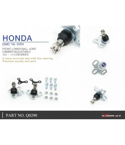 Giunto sferico anteriore inferiore Hardrace Q0290 - 