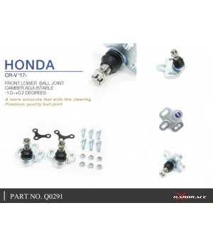 Giunto sferico anteriore inferiore Hardrace Q0291 Honda CR-V - 
