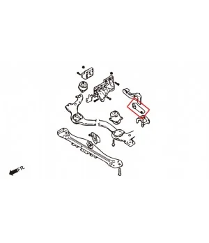 Hardrace Q0293 Tappo motore - lato superiore Porsche Cayenne - 