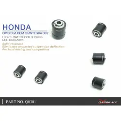 Hardrace Q0301 Front Lower Shock Bushing Honda - 