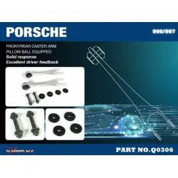Hardrace Q0306 Ruote anteriori/posteriori su Porsche 911, Boxster - 
