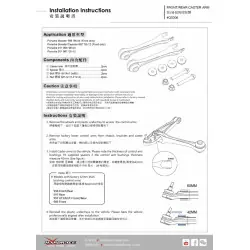 Hardrace Q0306 Front/rear Caster Am Porsche 911, Boxster - 
