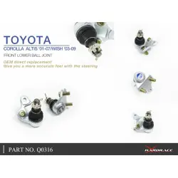 Hardrace Q0316 Front Lower Ball Joint Toyota Corolla/altis/auris, Wish - 