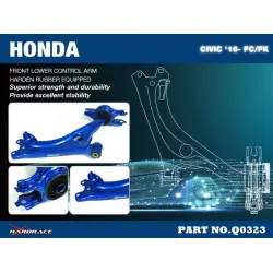 Hardrace Q0323 Front Lower Arm Honda Civic - 