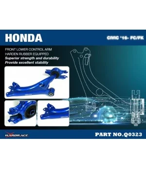 Hardrace Q0323 Front Lower Arm Honda Civic - 