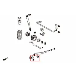 Boccola braccio anteriore Hardrace Q0324 Mercedes-Benz Classe G - 