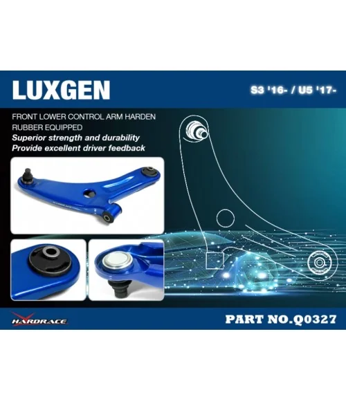 Hardrace Q0327 Front Lower Control Arm Luxgen S3, U5 - 