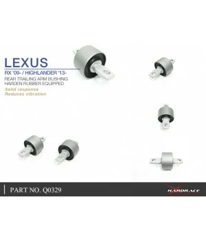 Hardrace Q0329 Rear Trailing Arm Bush Lexus RX, Toyota Highlander, Sienna - 