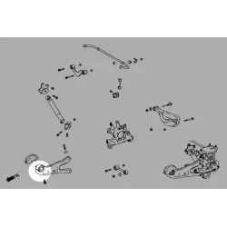 Hardrace Q0329 Rear Trailing Arm Bush Lexus RX, Toyota Highlander, Sienna - 