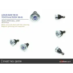 Giunto sferico superiore posteriore Hardrace Q0330 Lexus IS, Toyota Altezza - 